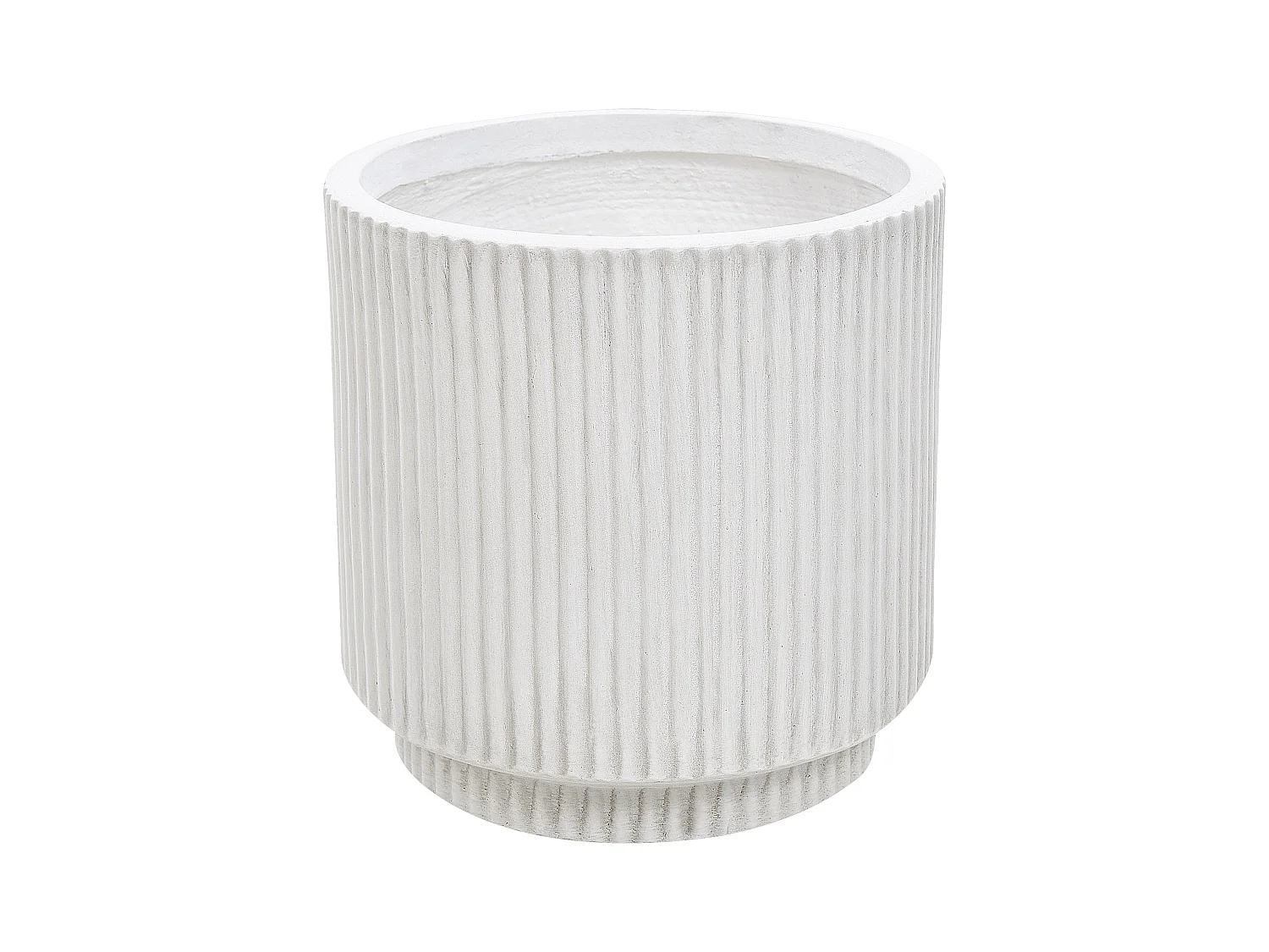 Cache-pot DARIA 24 cm Blanc cassé