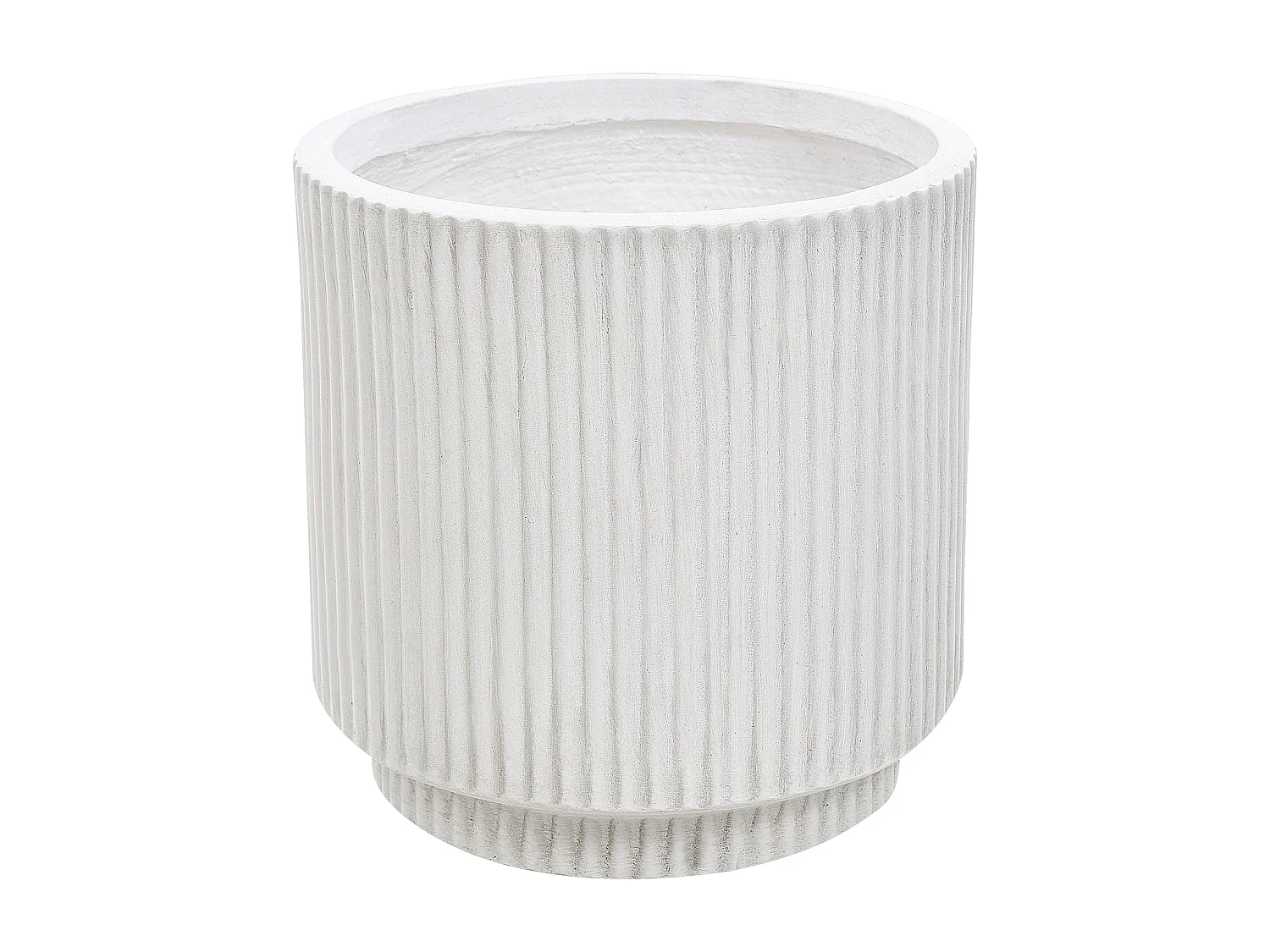 Cache-pot DARIA 24 cm Blanc cassé