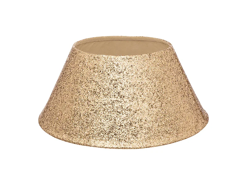 Cache Pied de sapin Doré pailleté 56 x 25 x H 32 cm