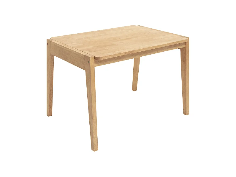 Table pour Enfant en Bois naturel H 48 cm