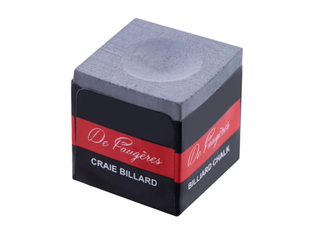 Lot de 12 Craies de Billard "Faugères" 2cm Gris