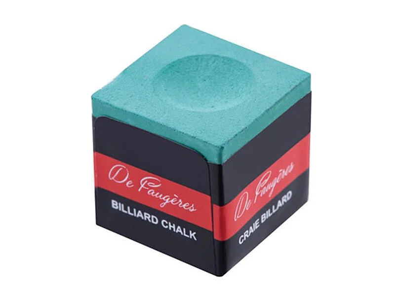 Lot de 12 Craies de Billard "Faugères" 2cm Vert