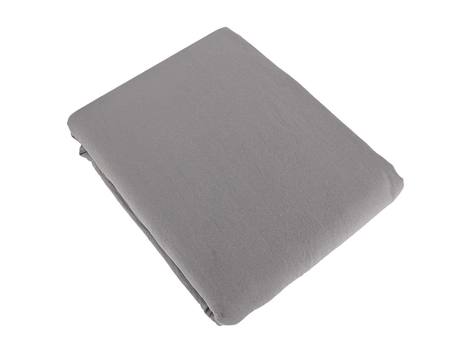 Parure 260x240 cm MILA polyester micro lavée gris anthracite 3 pièces