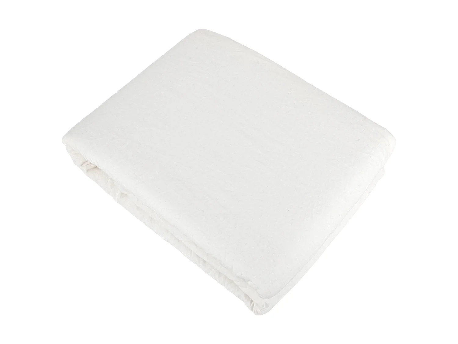 Parure 240x220 cm MILA polyester micro lavée blanc 3 pièces
