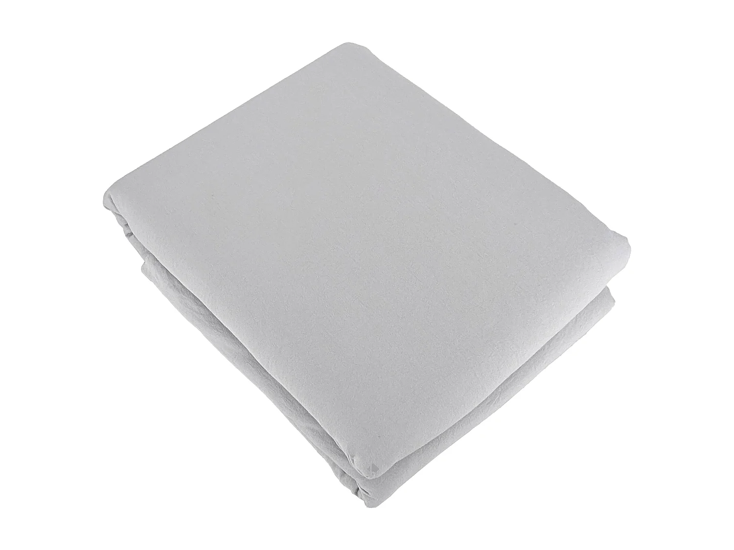 Parure 260x240 cm MILA polyester micro lavée gris perle 3 pièces