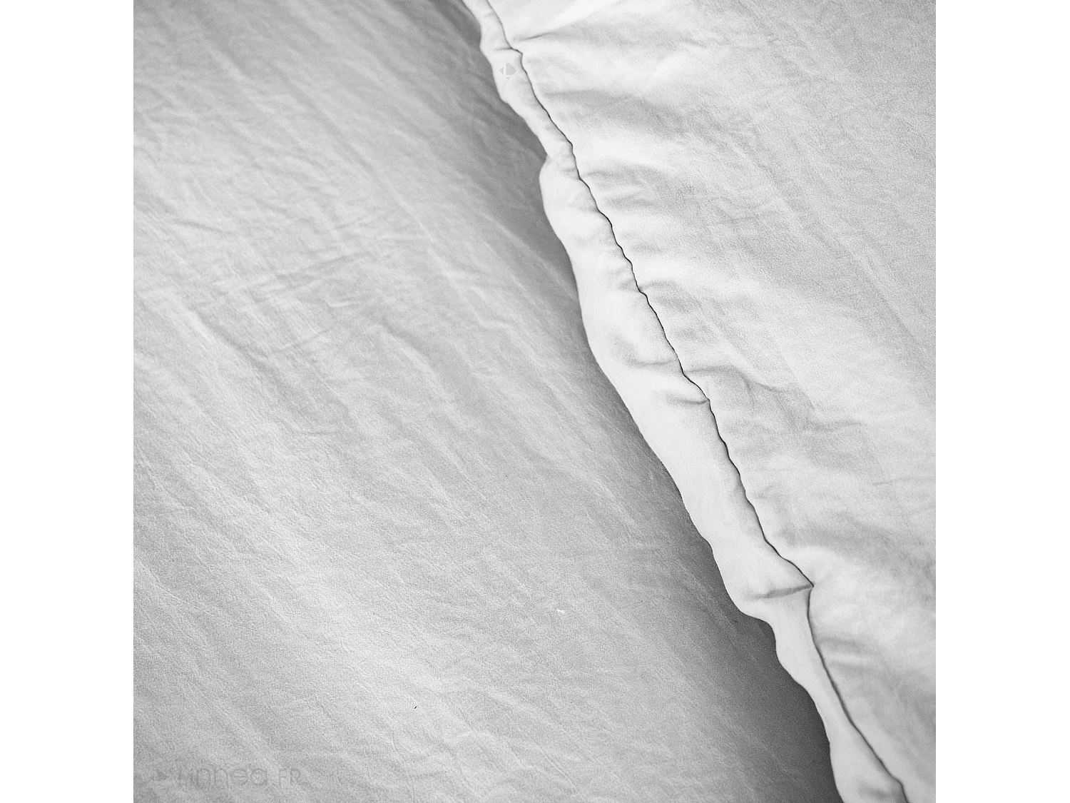 Parure 260x240 cm MILA polyester micro lavée gris perle 3 pièces