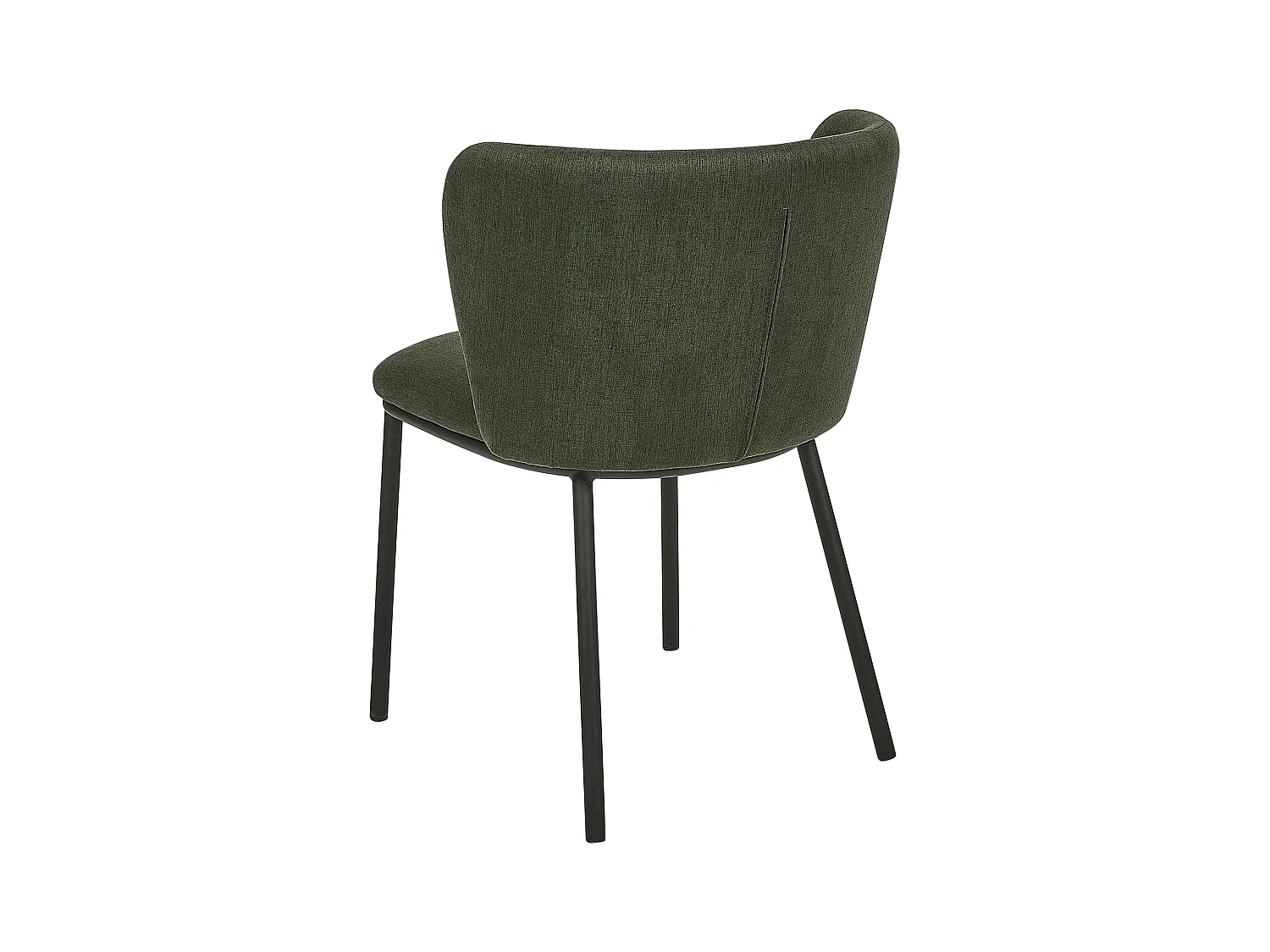 Set van 2 eetkamerstoelen MINA Donkergroen