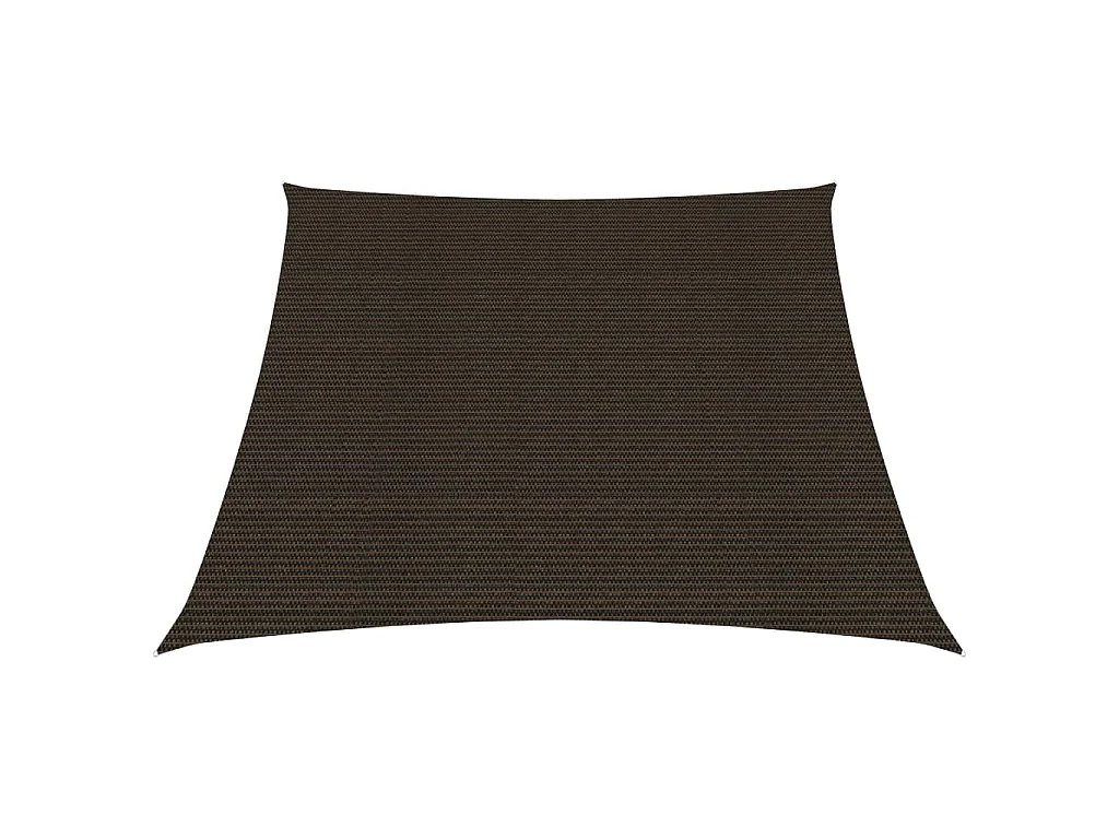 Vela de sombra para sombrilla 160 g/m² HDPE 4/5 x 3 m marrón 02_0009163