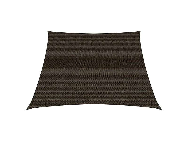 Vela de tecido para guarda-sol 160 g/m² HDPE 4/5 x 3 m marrom 02_0009163