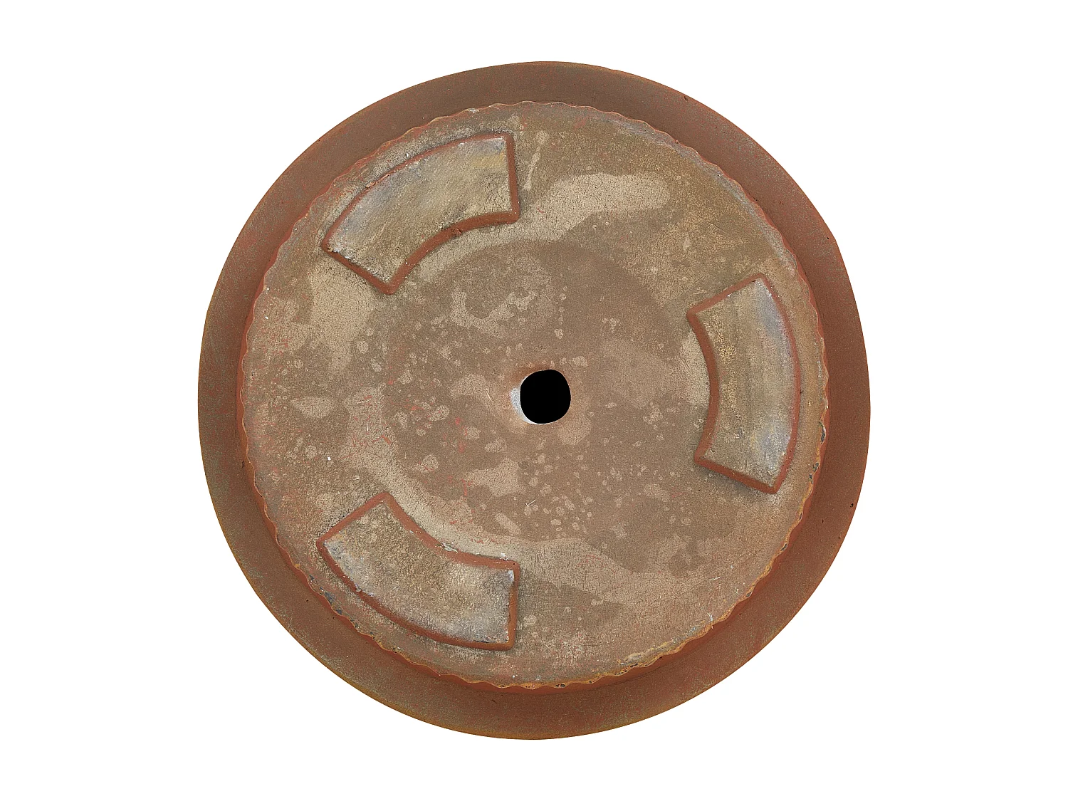 Cache-pot DARIA 37 cm Marron doré