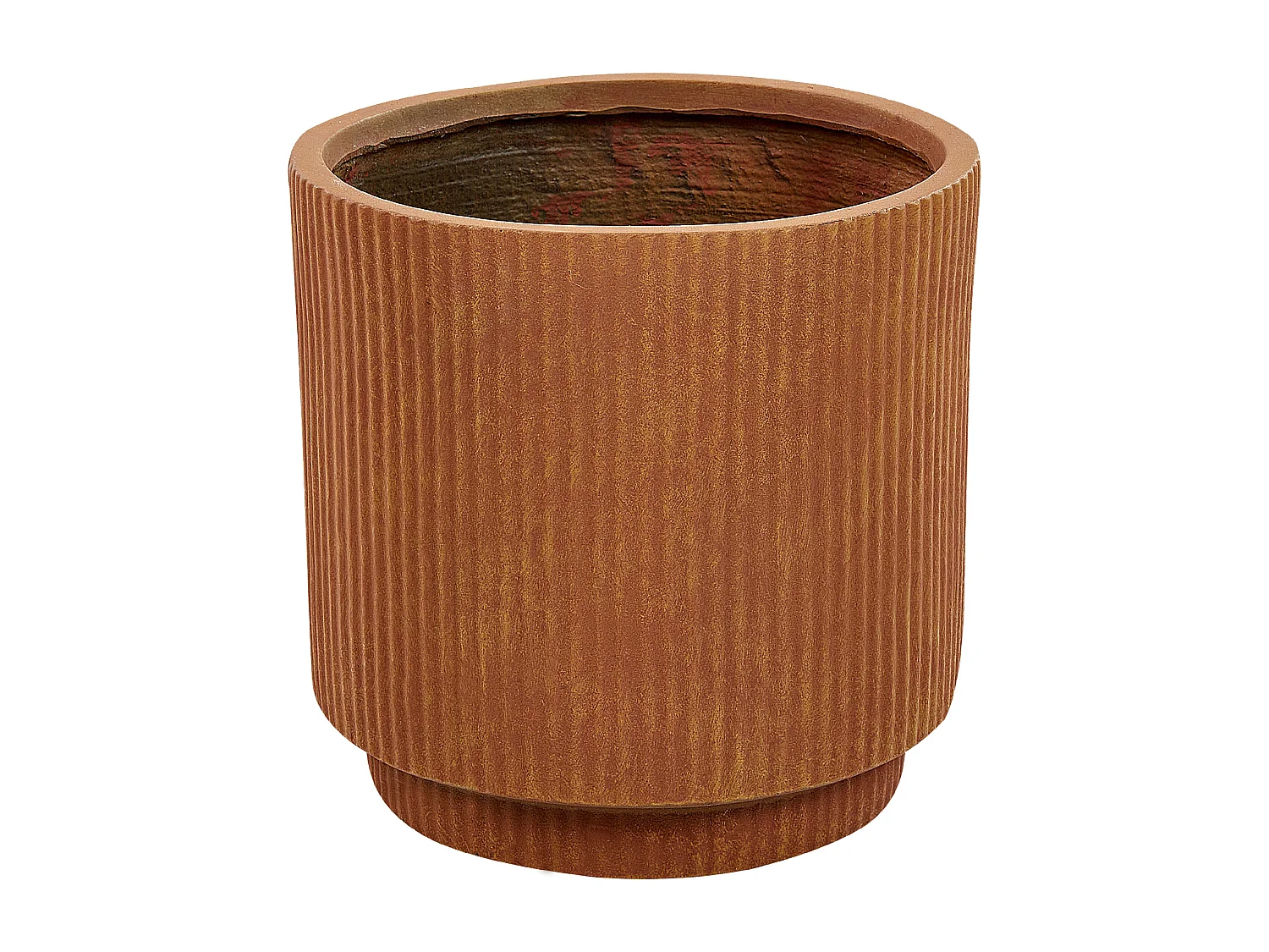 Blumenkübel DARIA Keramik 30 cm Goldbraun