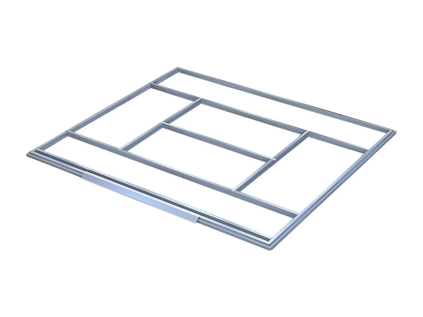 Fondation pour abri de jardin "Rosas" et "Dallas" - 4,07 M²