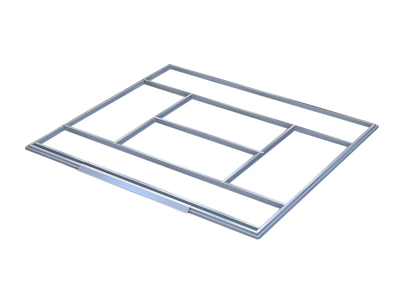 Fundament für Gerätehaus "Rosas" und "Dallas" - 4,07 m²