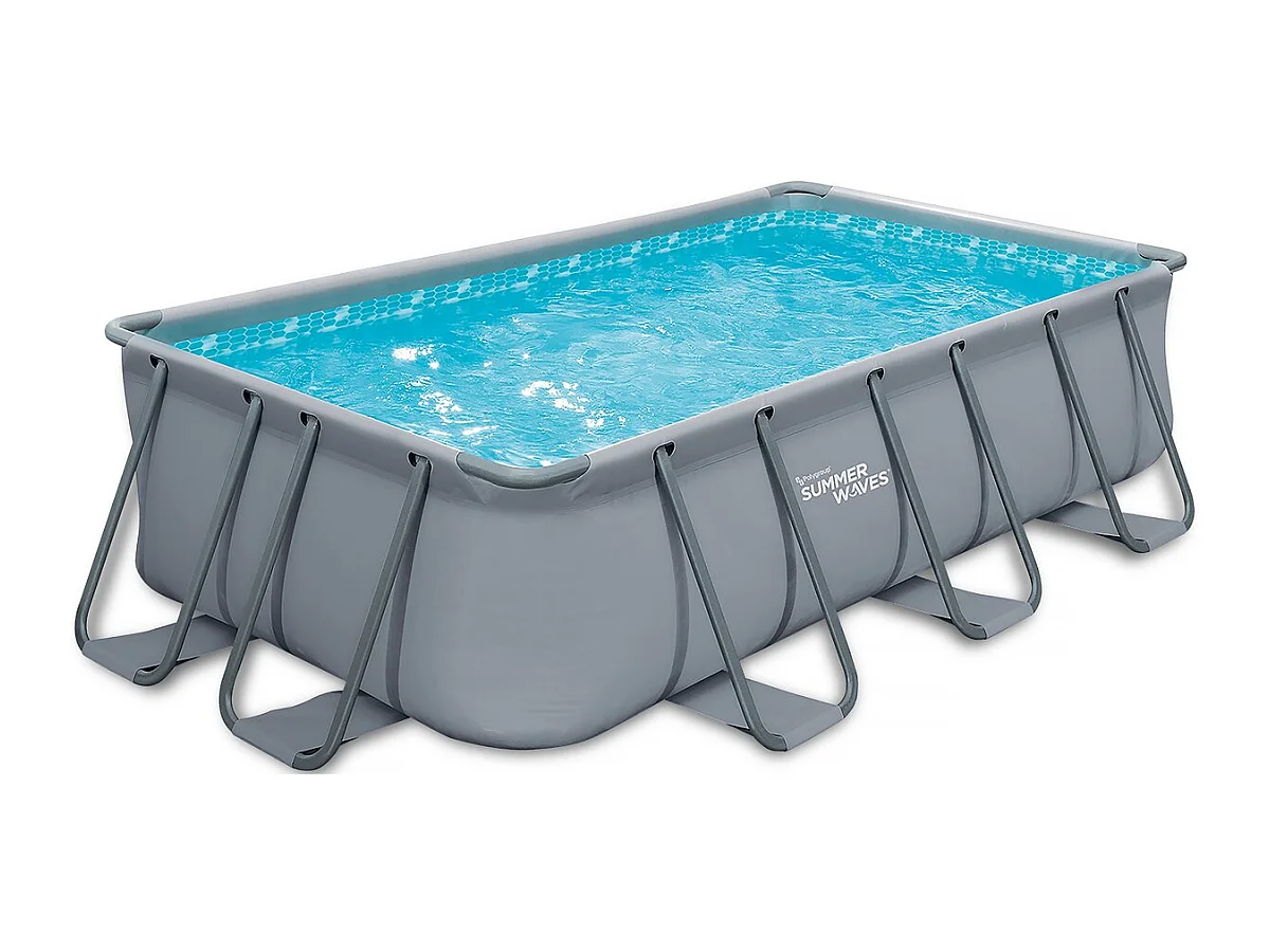 Piscine tubulaire LUDO 3 - 5.49 x 2.74 x 1.32 m - filtration à  sable 5,1m3/H