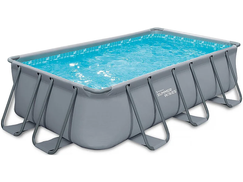 Piscine tubulaire LUDO 3 - 5.49 x 2.74 x 1.32 m - filtration à  sable 5,1m3/H