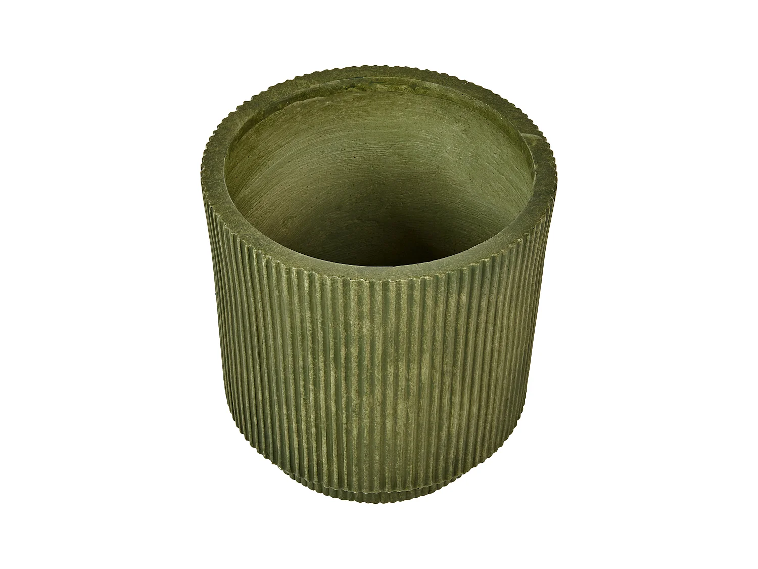 Blumenkübel DARIA Keramik 30 cm Olivgrün