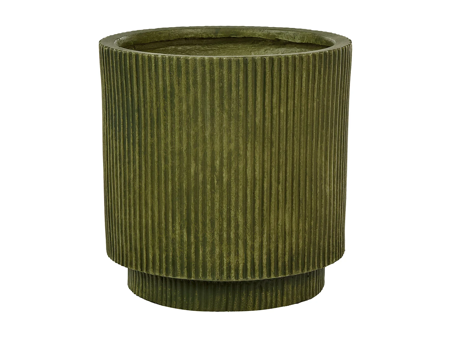 Cache-pot DARIA Céramique 30 cm Vert olive