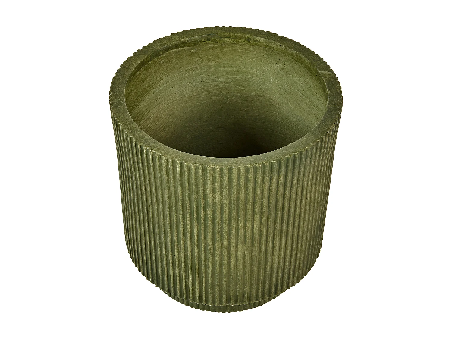Cache-pot DARIA Céramique 30 cm Vert olive