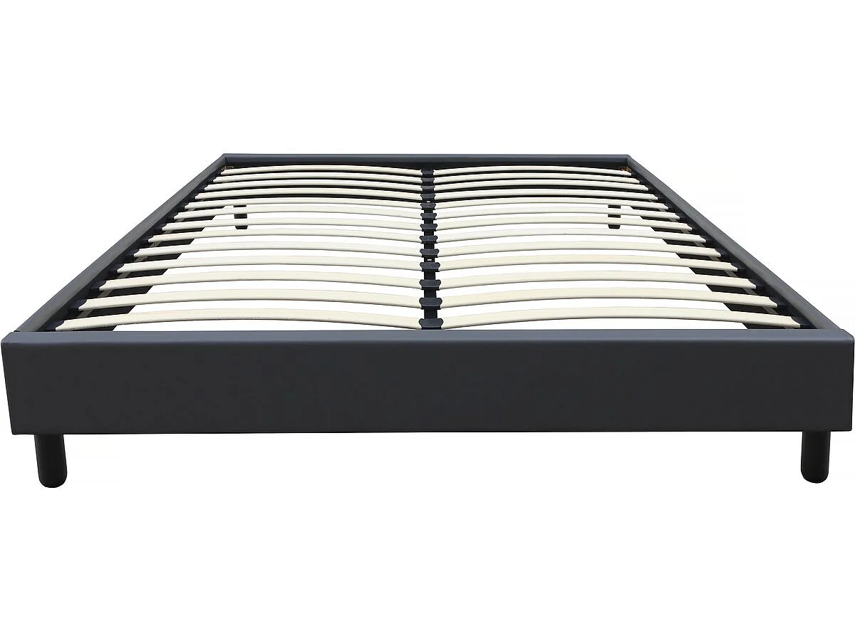 Lattenrost "Andy"  - 160 x 200 cm - PVC - Anthrazitgrau