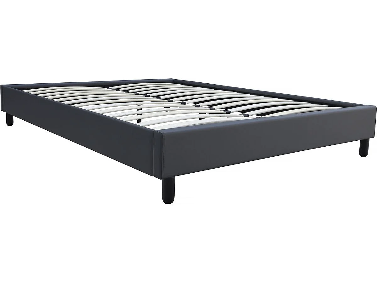 Lattenrost "Andy"  - 160 x 200 cm - PVC - Anthrazitgrau