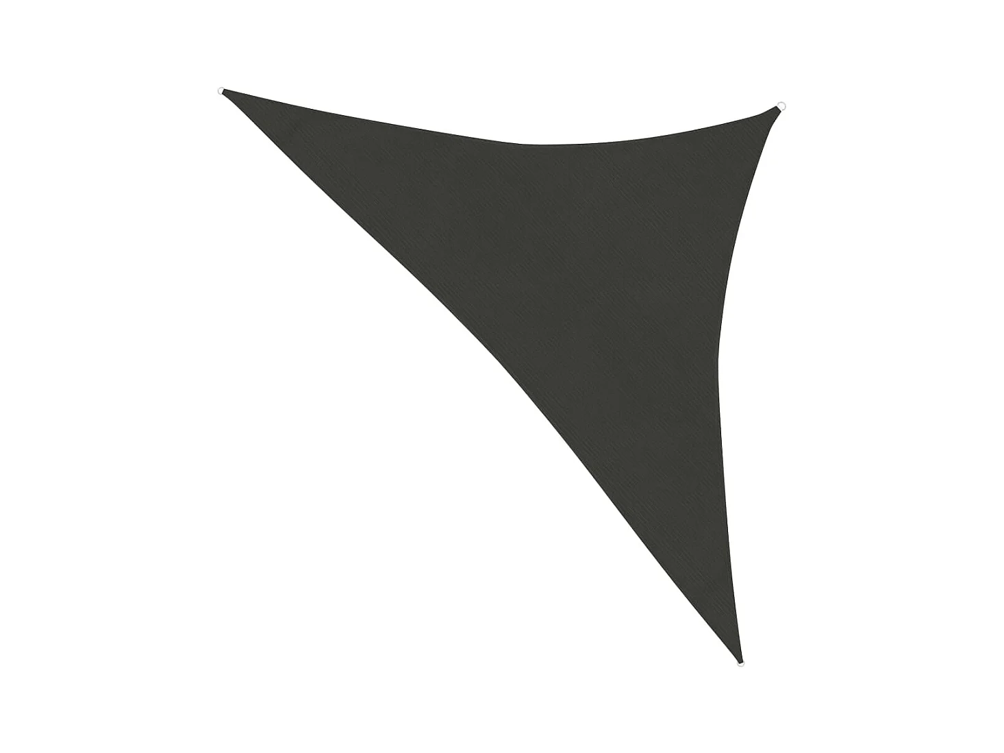 Vela in tessuto per ombrellone 160 g/m² 2,5 x 2,5 x 3,5 m HDPE antracite 02_0008904