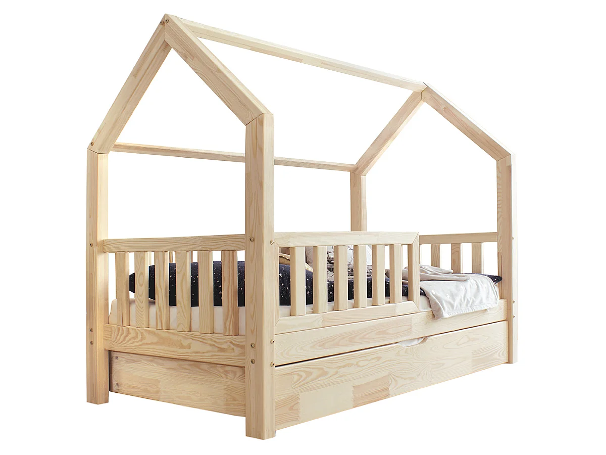 Kabineseng 90x190 barriere boxspring og skuffe inkluderet Daisy Bois