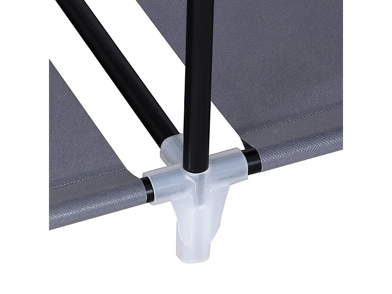 Herzberg HG-8009: Armoire de rangement - Grande Noire