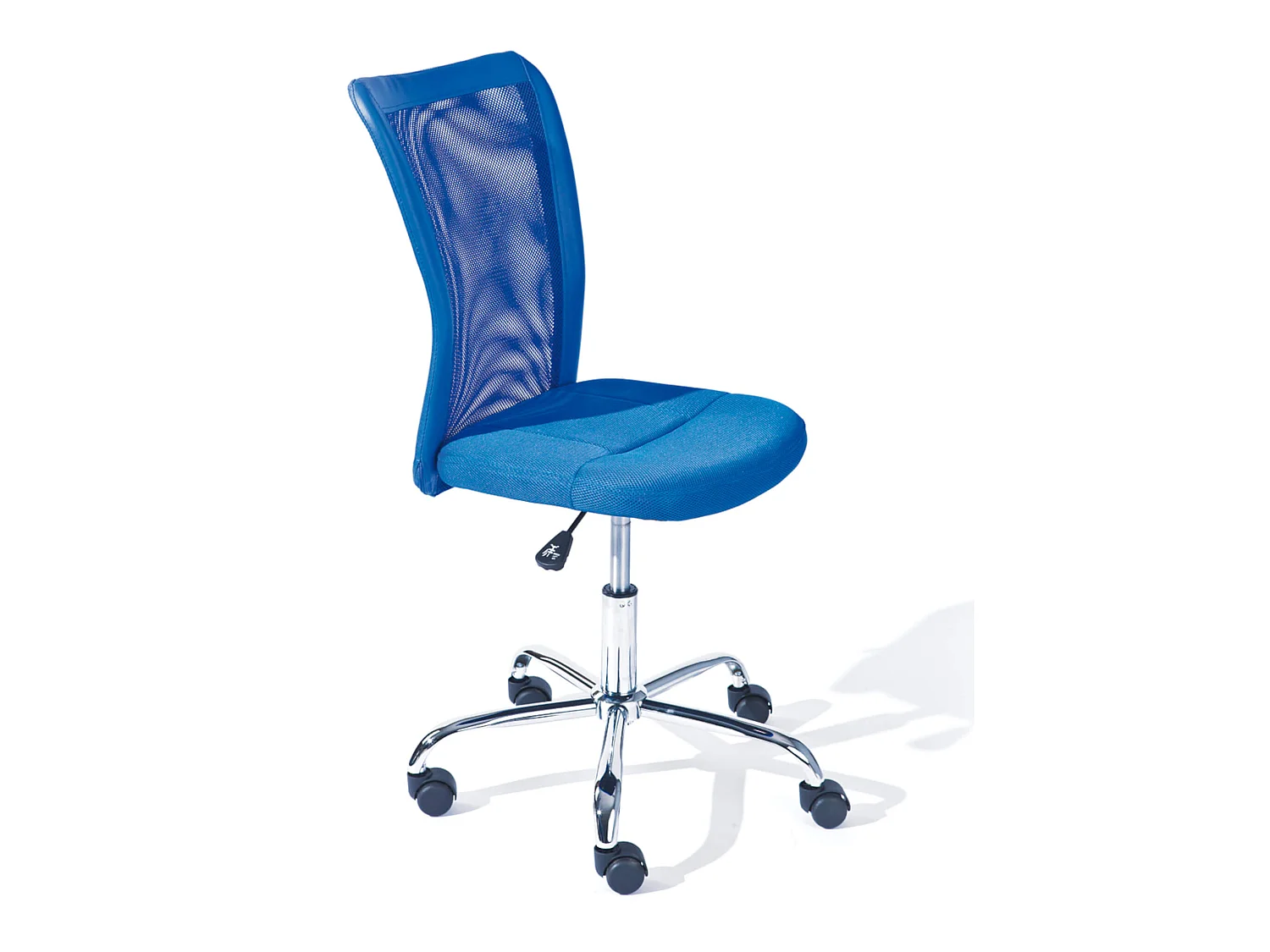 Chaise de bureau enfant réglable bleu - FT12067