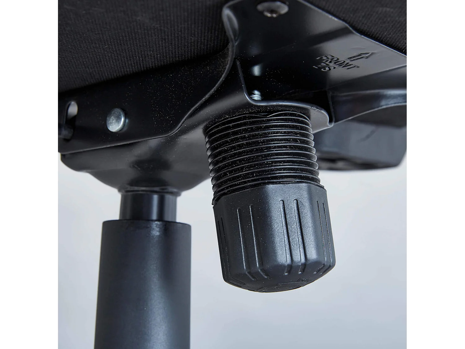 Fauteuil de bureau réglable noir et gris - FT12080