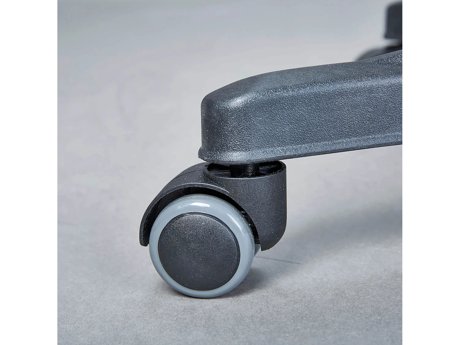 Fauteuil de bureau réglable noir et gris - FT12080