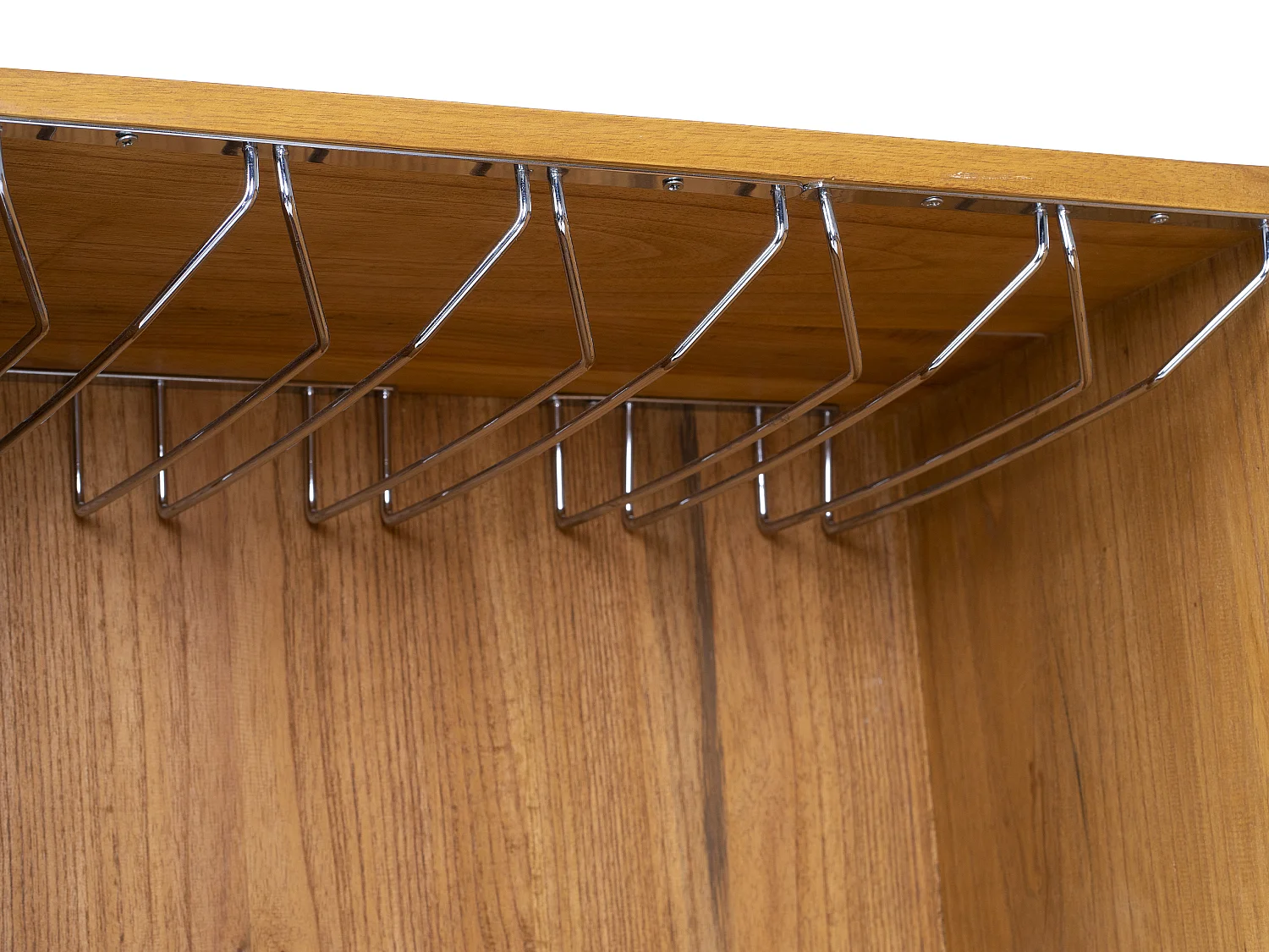 Armoire à vin et verres en bois de mindi - 15 casiers - L. 60 x P. 50 x H. 111 cm - COIMBRA