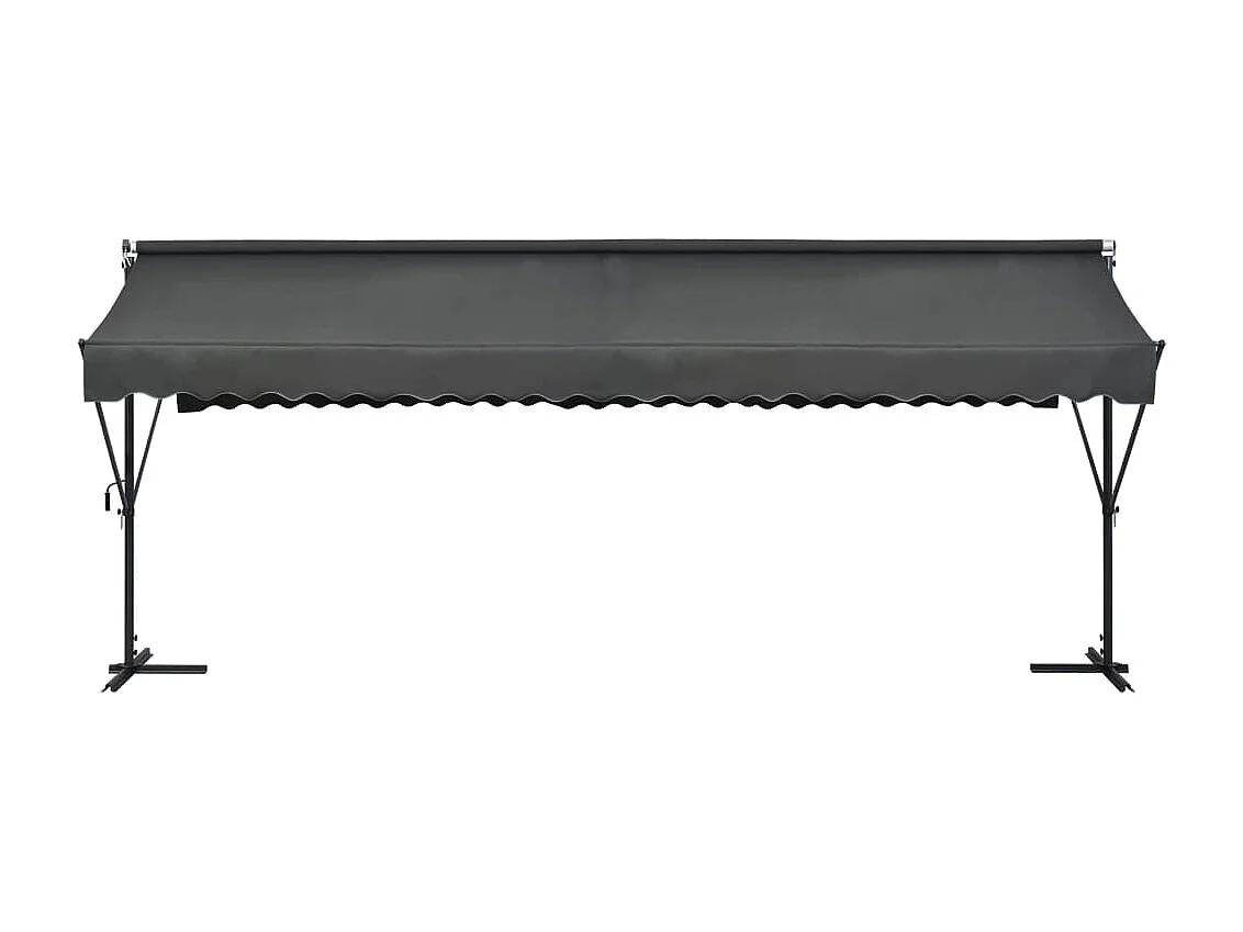 Toldo autônomo 600 x 300 cm antracite 02_0007482