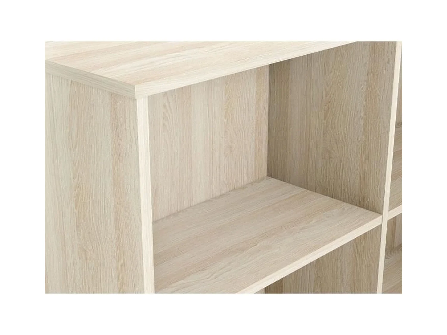 Bureau d'angle contemporain décor chene Shannon - L 112 cm - NAGANO