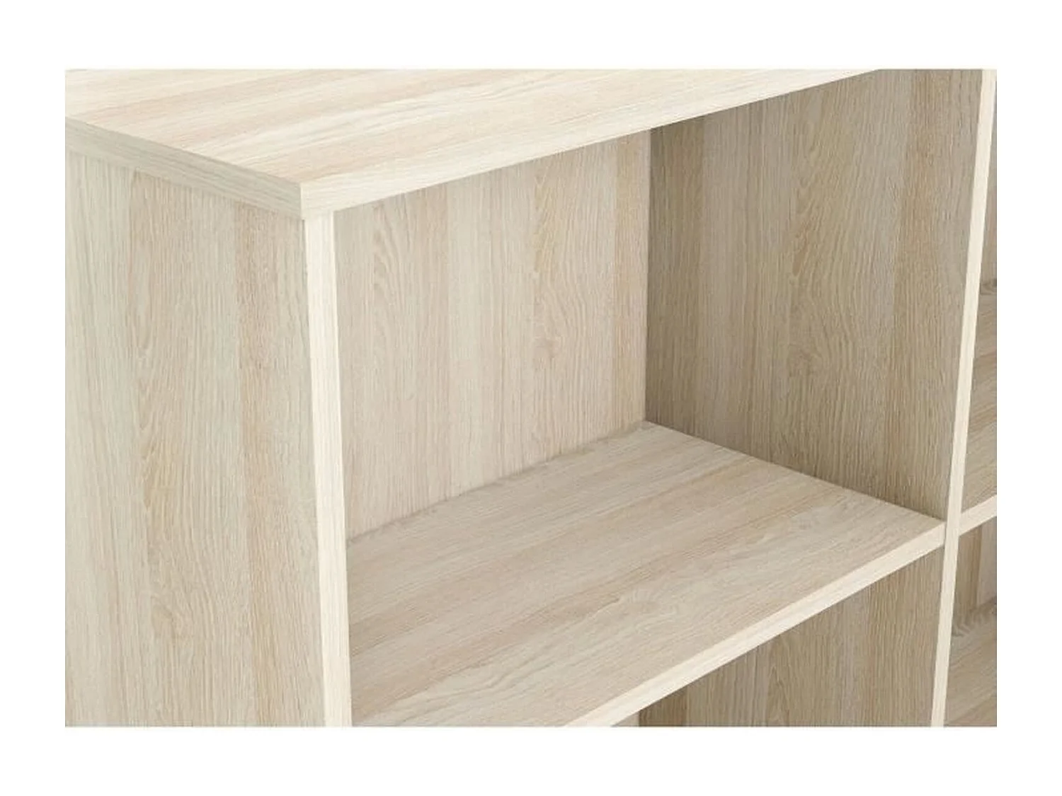 Bureau d'angle contemporain décor chene Shannon - L 112 cm - NAGANO