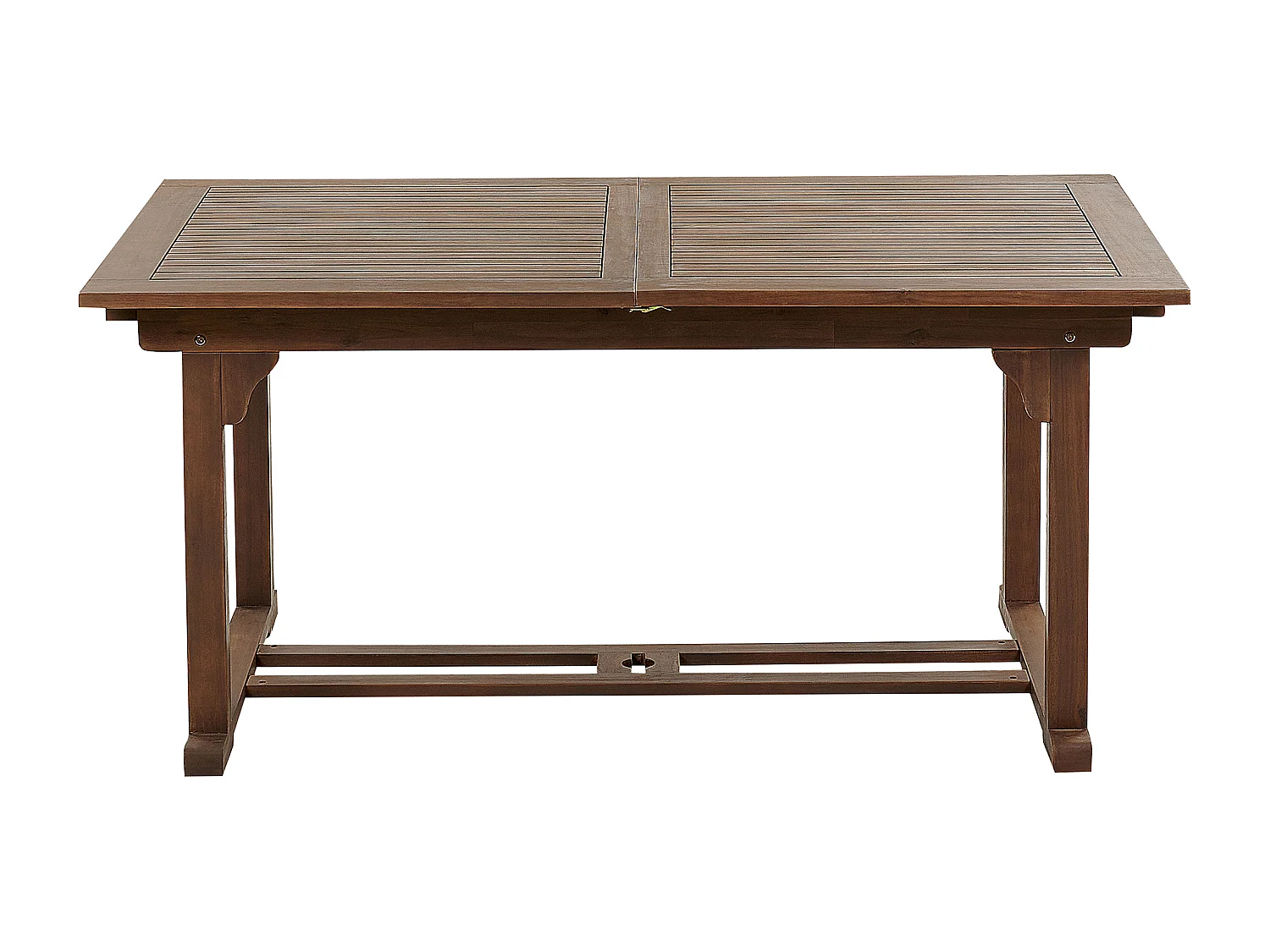 Uitschuifbare tuintafel AMANTEA 160/220 cm 90 cm Acaciahout Donkerbruin