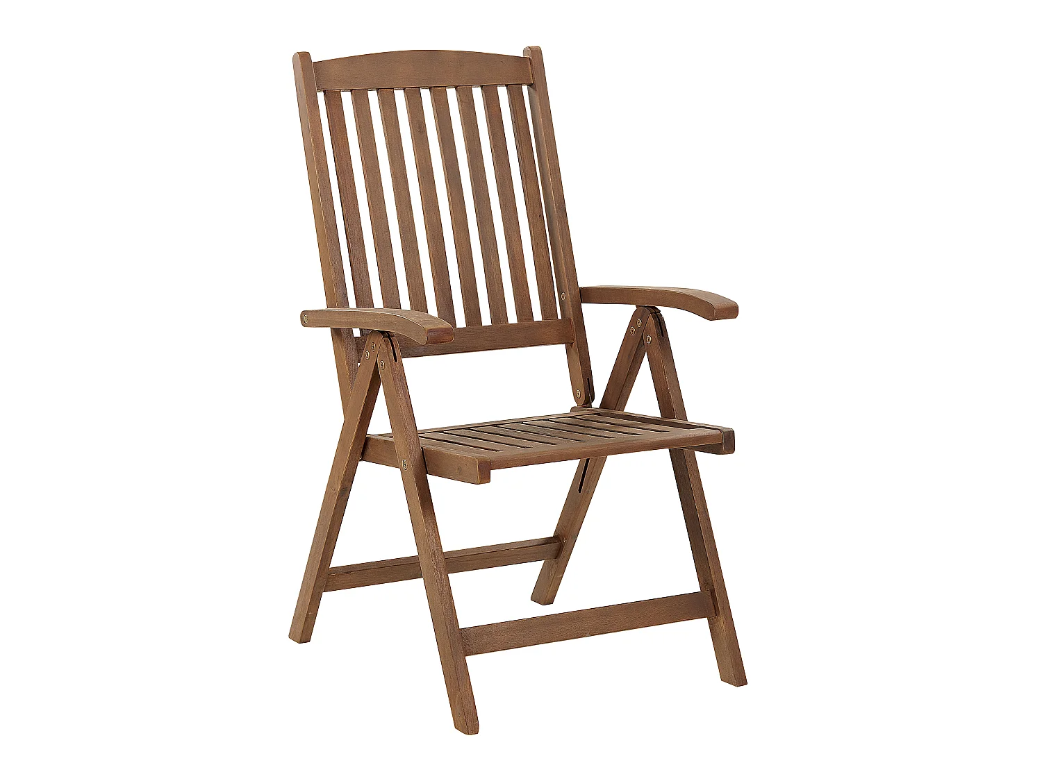 Chaise de jardin AMANTEA Acacia Marron foncé