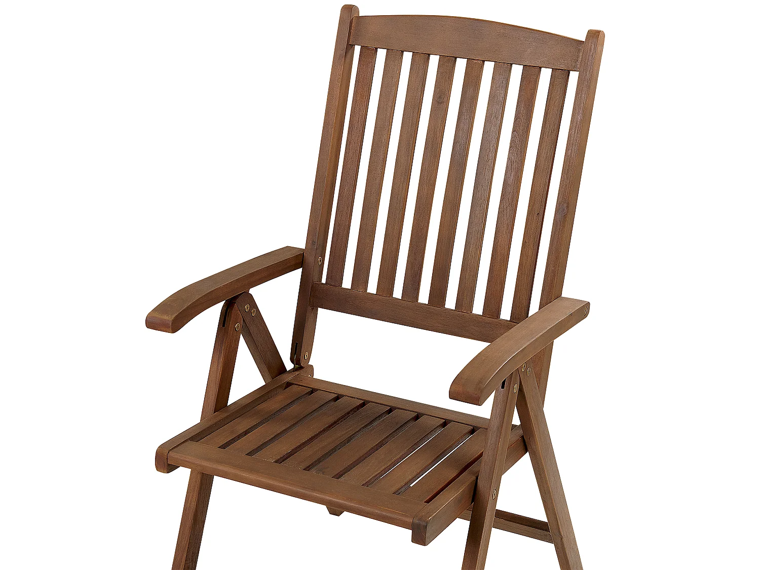 Gartenstuhl AMANTEA Akazienholz Dunkelbraun