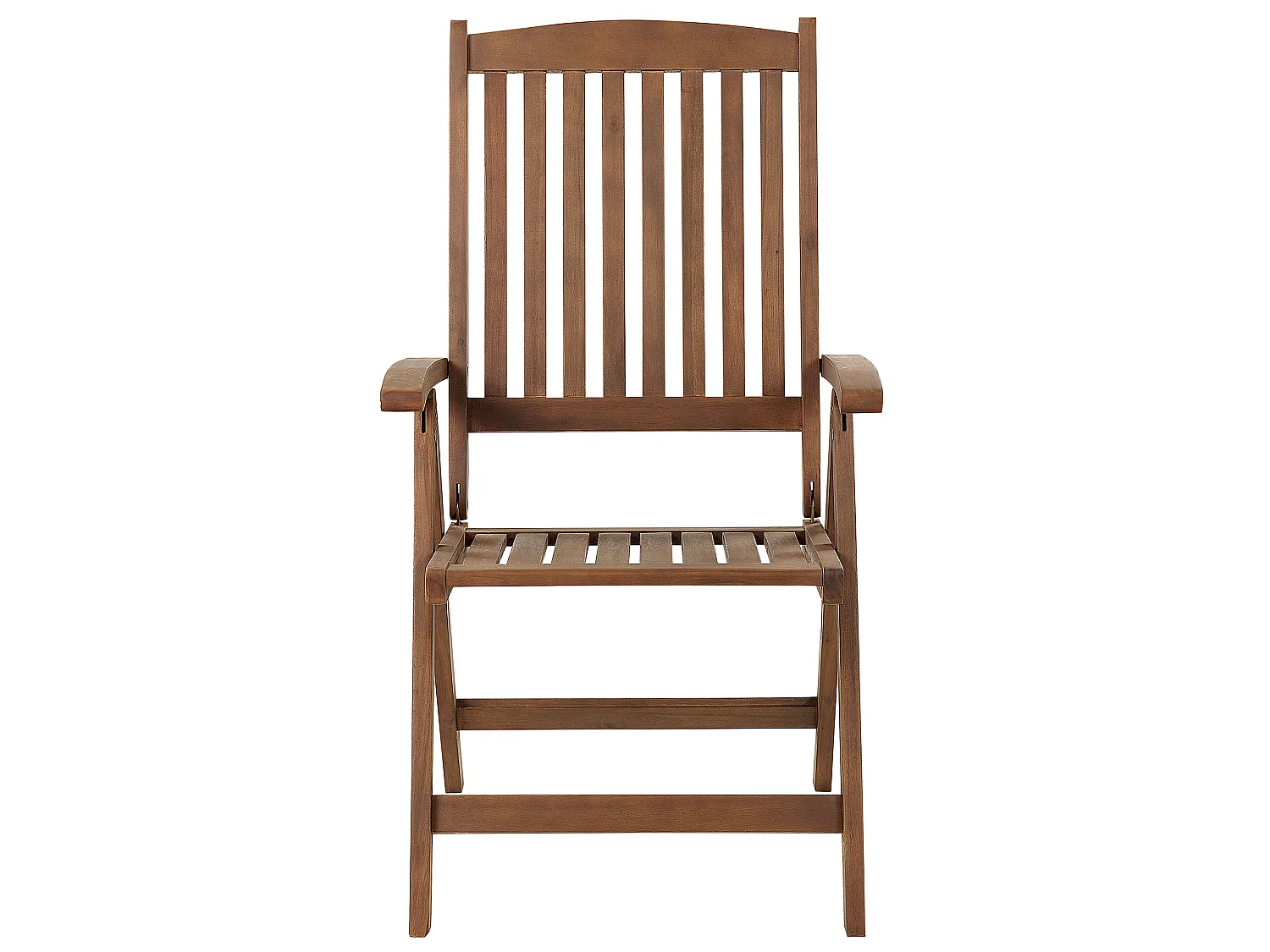 Silla de jardín AMANTEA Madera de acacia Marrón oscuro