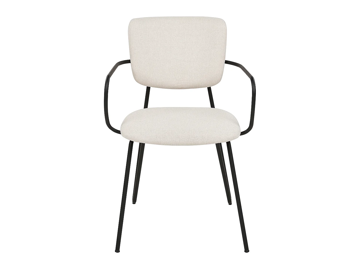 Esszimmerstuhl 2er Set ELKO Creme