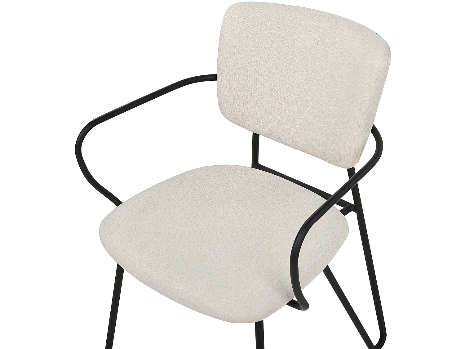 Esszimmerstuhl 2er Set ELKO Creme