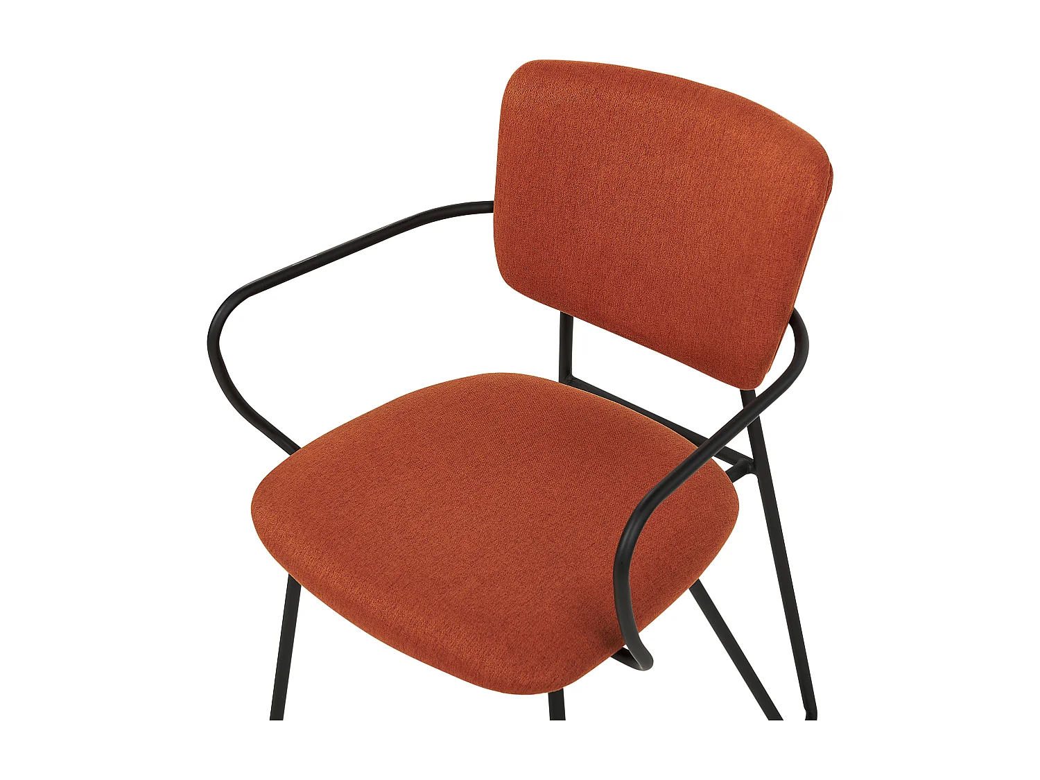 Lot de 2 chaises de salle à manger ELKO Orange