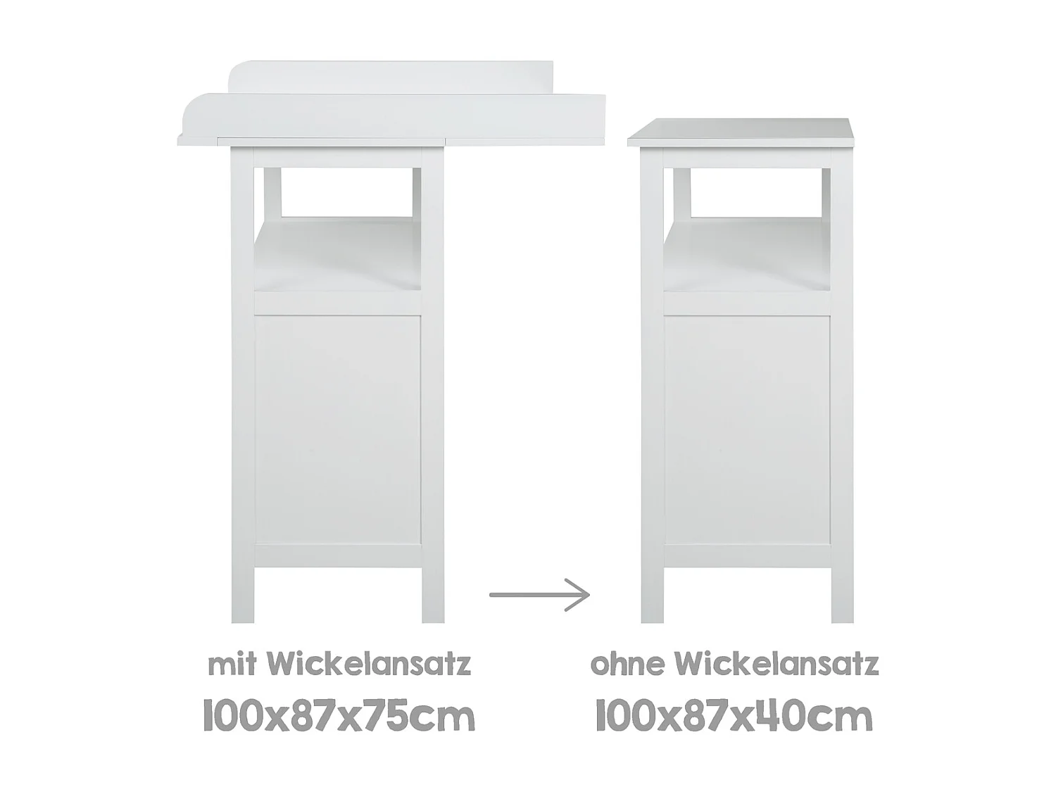 roba Wickelkommode 'Hamburg' 2