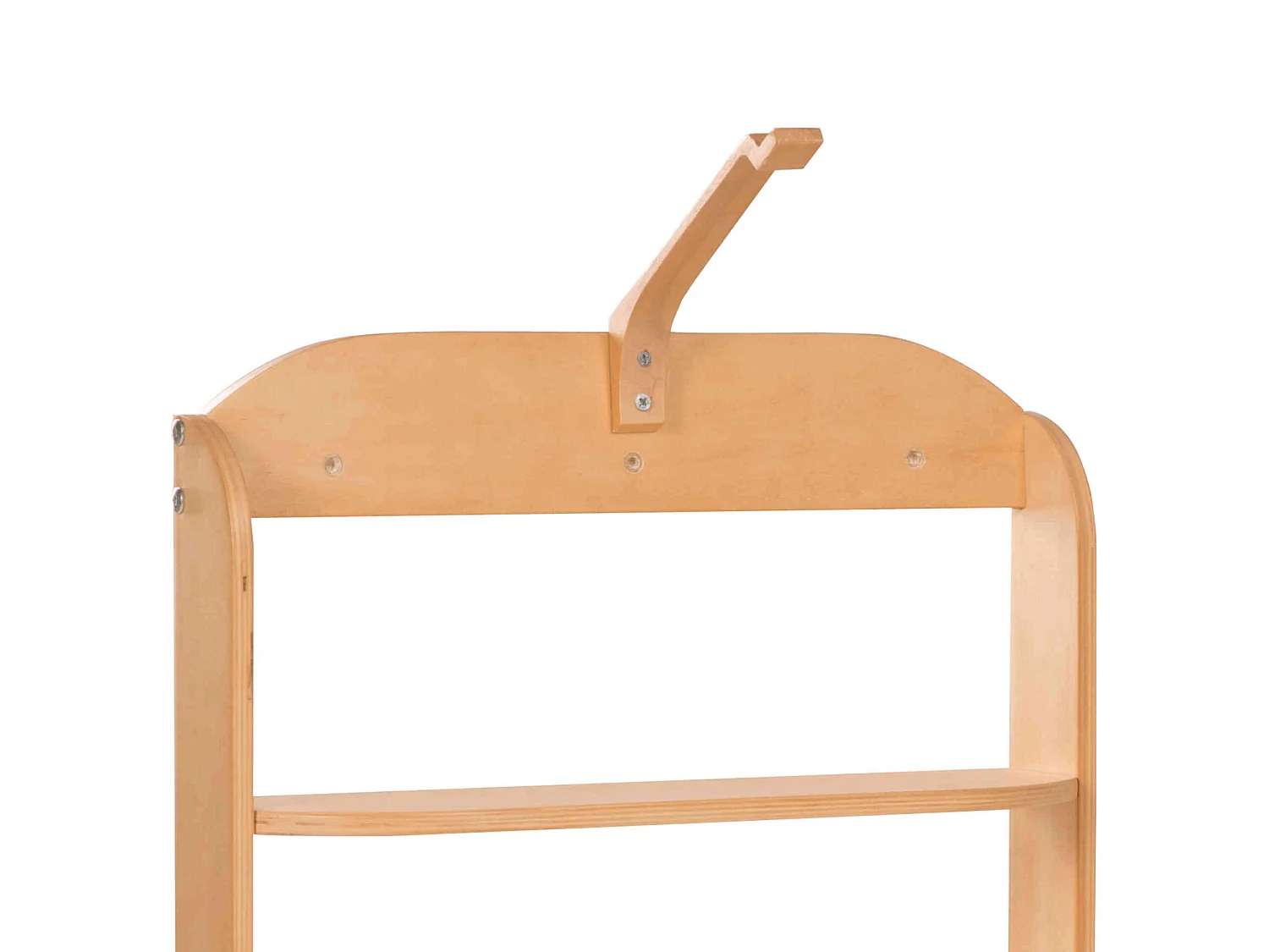 Table à langer murale en bois imitation chêne clair