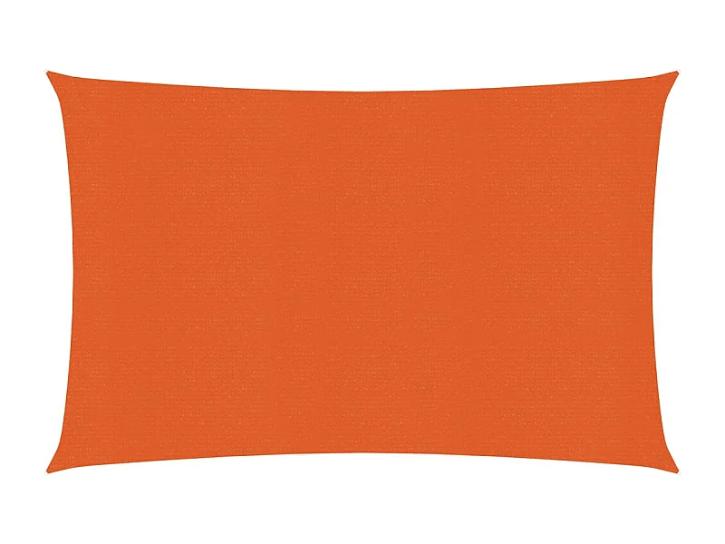 Vela de sombra para sombrilla 160 g/m² 2,5 x 4 m HDPE naranja 02_0009231