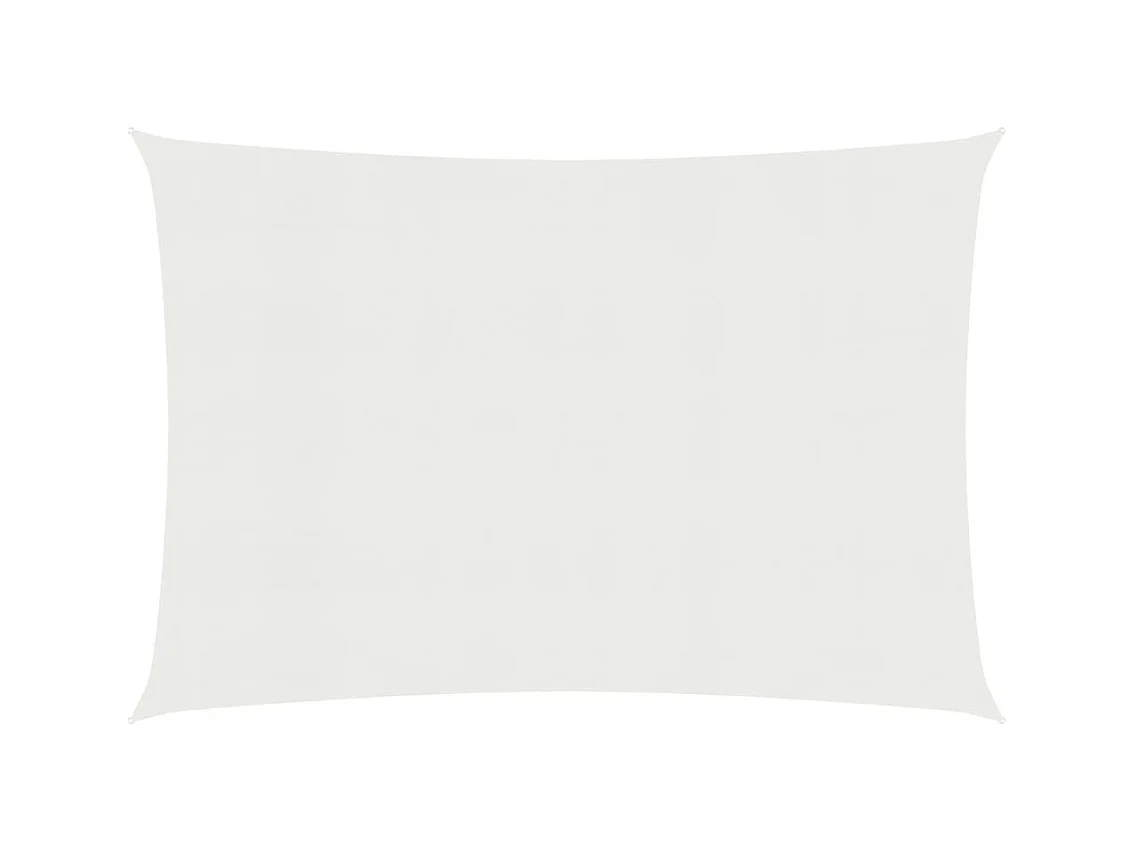 Voile d'ombrage 160 g/m² blanche 250 x 200 x 200 cm 02_0009004
