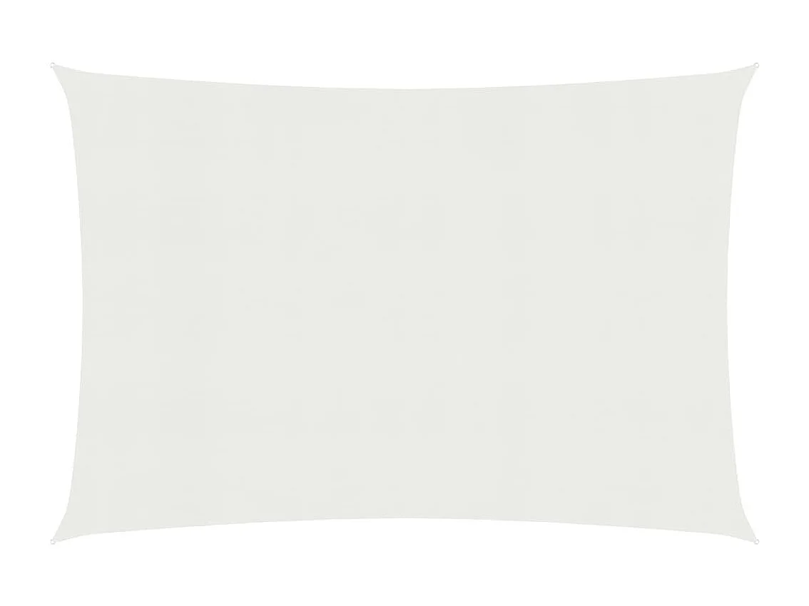 Voile d'ombrage 160 g/m² blanche 250 x 200 x 200 cm 02_0009004