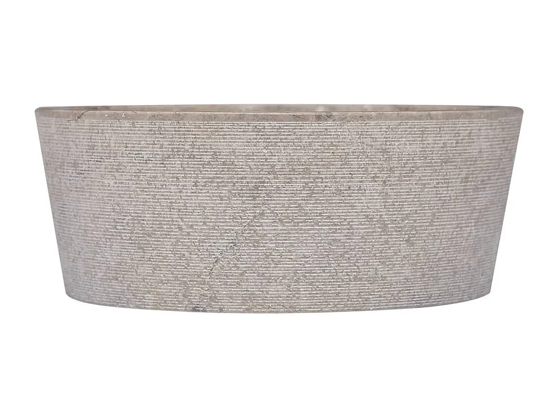 Lavabo diámetro 40 x 15 cm mármol gris 02_0002823