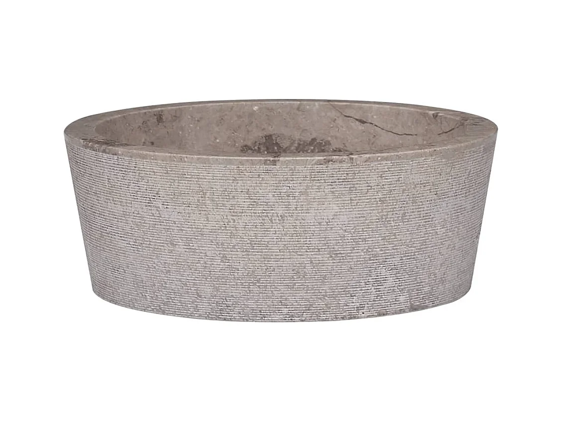 Lavabo diamètre 40 x grise 40 x 40 x 15 cm 02_0002823