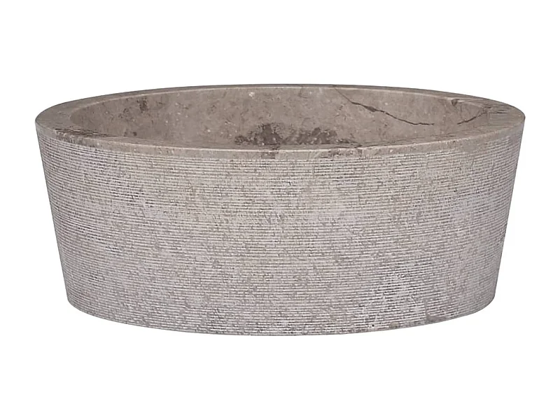 Lavabo diamètre 40 x grise 40 x 40 x 15 cm 02_0002823