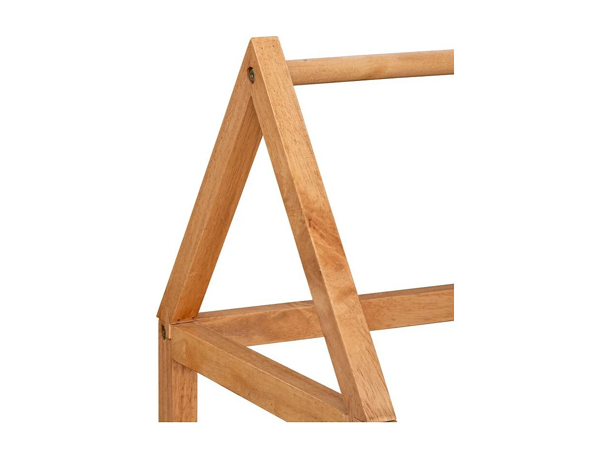 Bengaleiro de rotim castanho para crianças 115x82x33cm